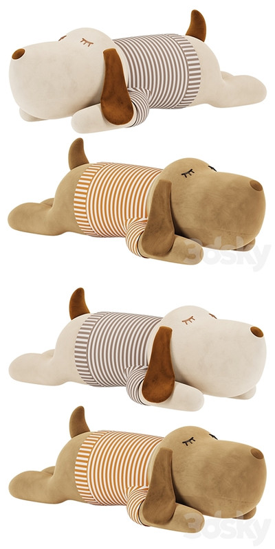 Sleep Dog Plush